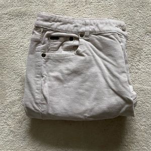 beige corduroy pants